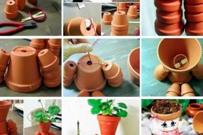 2023 Creative Garden Décor: Clay Pot Wind Chimes for Tranquil Ambiance