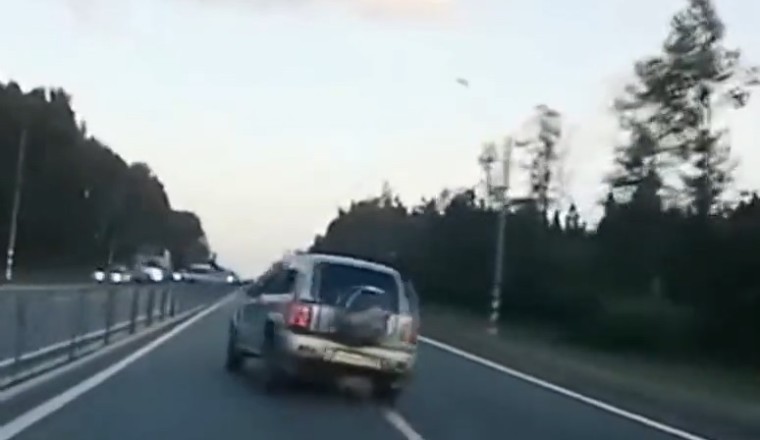 Unbelievable Escape: Car Driver Cheats Death as Vehicle Unexpectedly Flips!